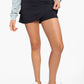 Micro-perforated Ruffle Back Active Skort