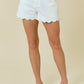 Daniella Denim Shorts White
