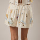 Luna Cream Skirt