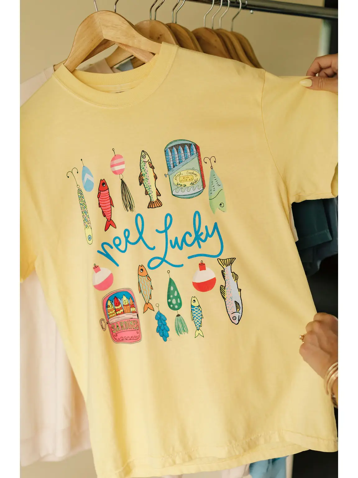 Reel Lucky Graphic Tee