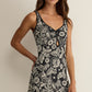 Z SUPPLY HALLIE LUZ FLORAL MINI DRESS