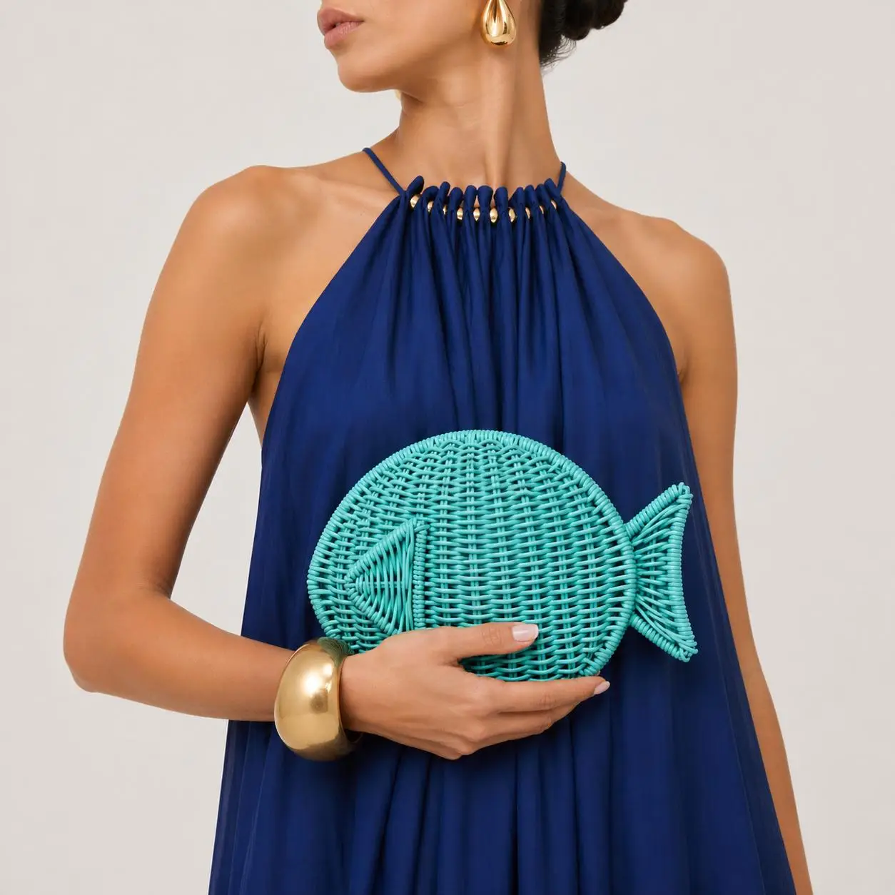 Dory Clutch Blue