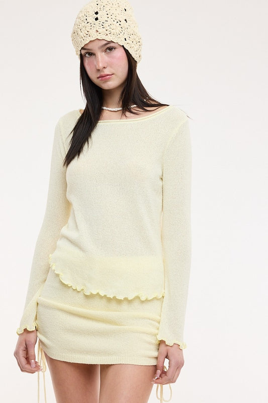 Stella Yellow Button Set