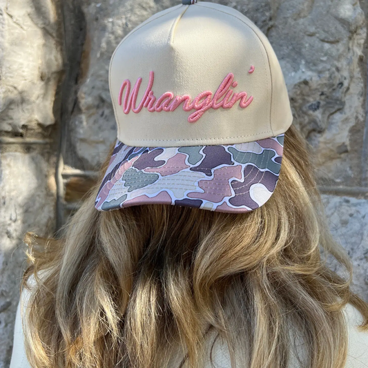 Wranglin' Vintage Trucker Hat