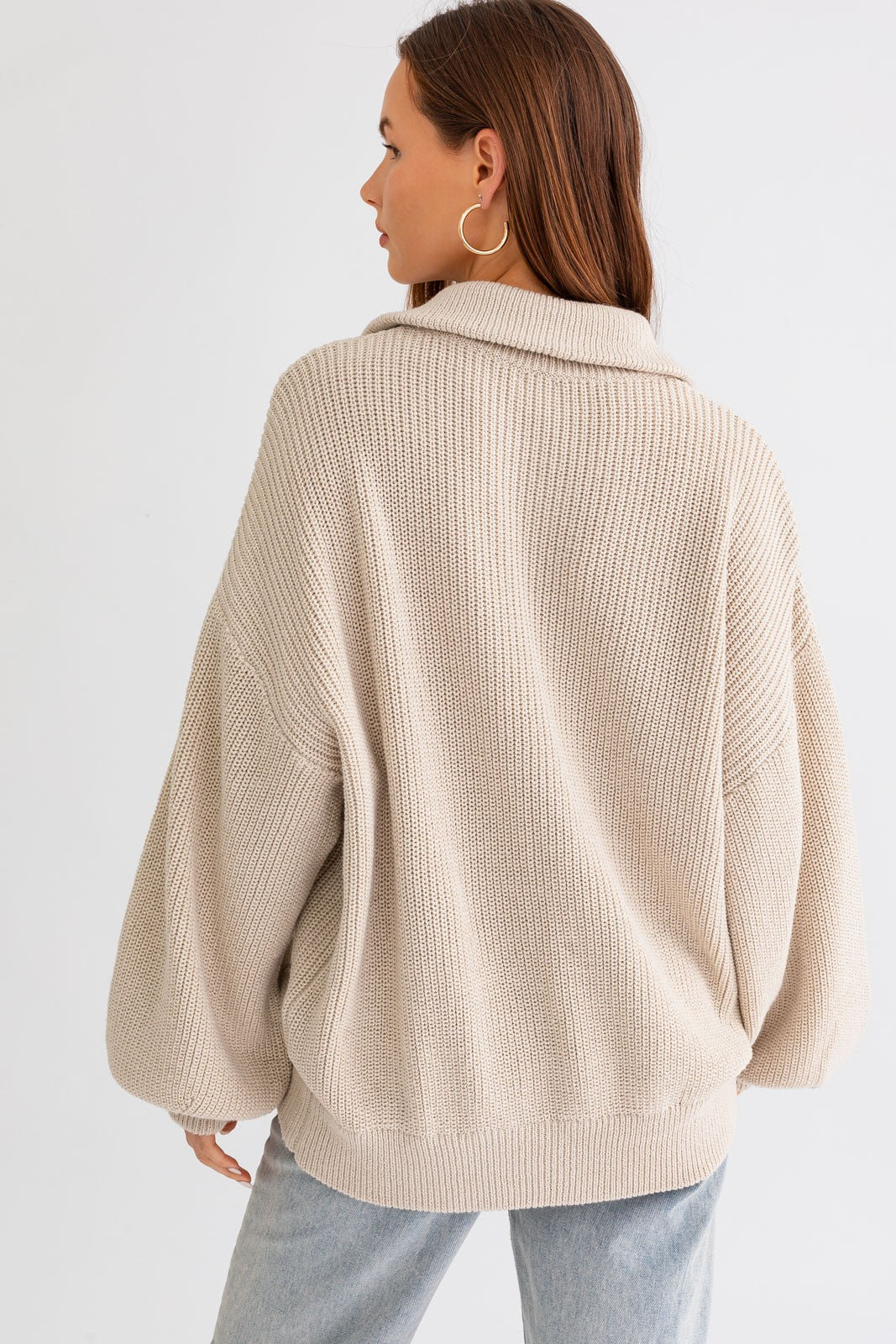 Lauren Taupe Cardigan