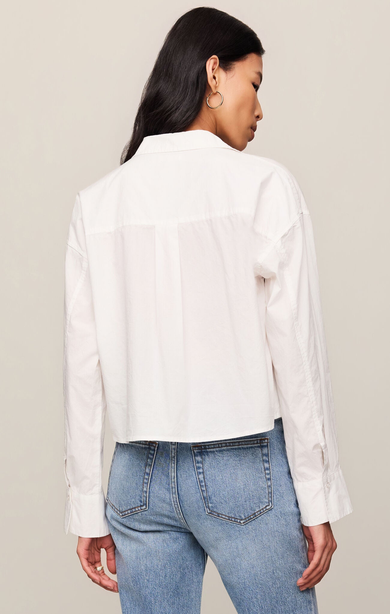 Z SUPPPLY Favorite Button Up Top White