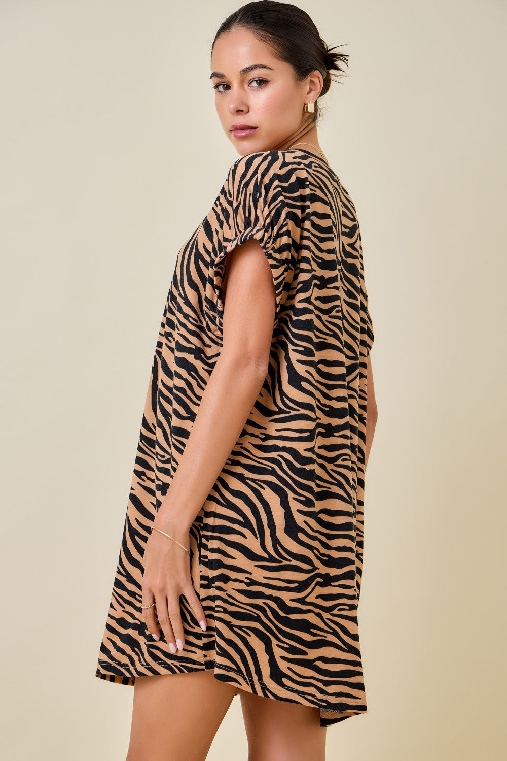 Diana Tiger Print Dress
