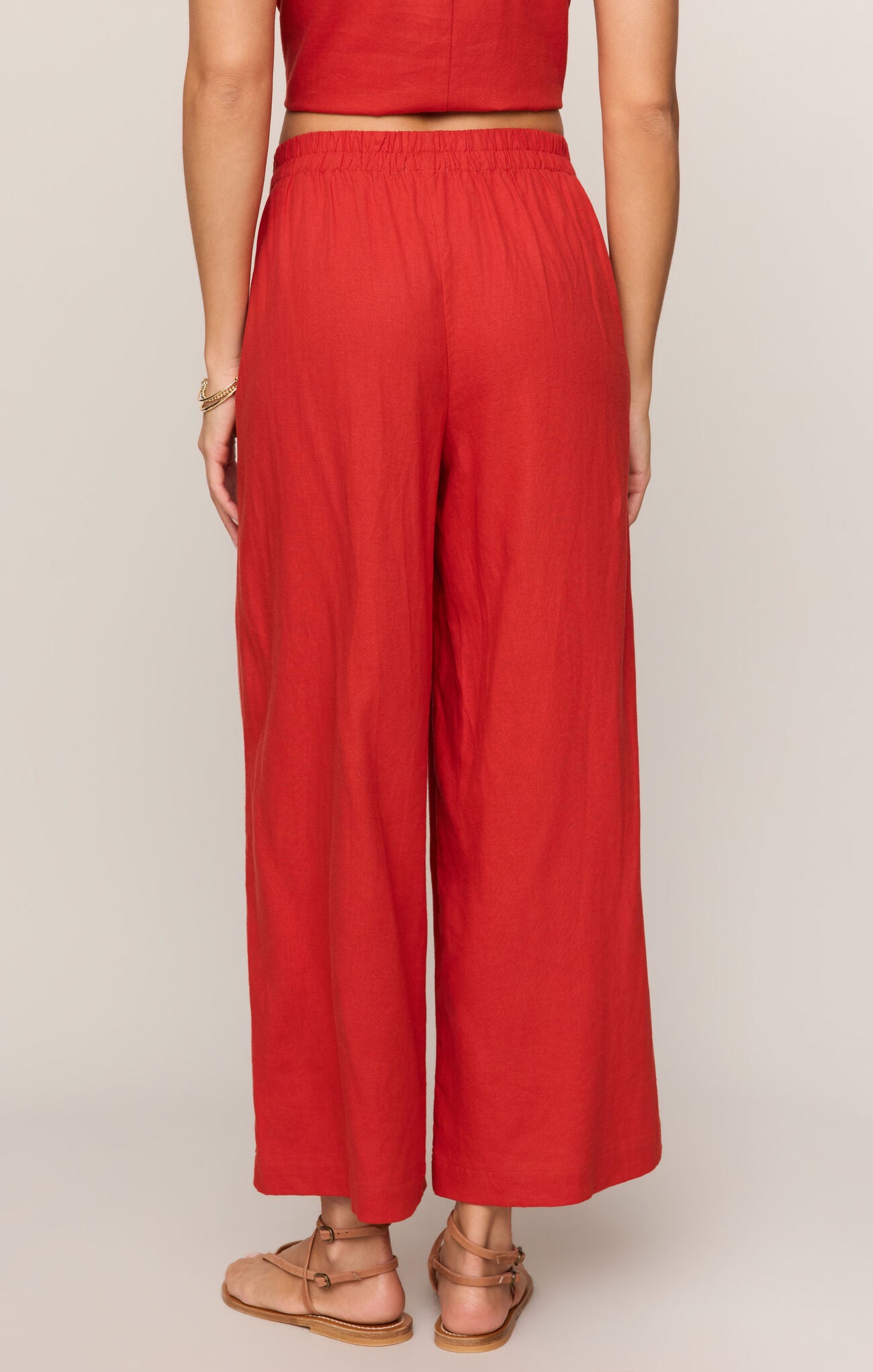 Z SUPPLY Scout Linen Pant Chili Pepper