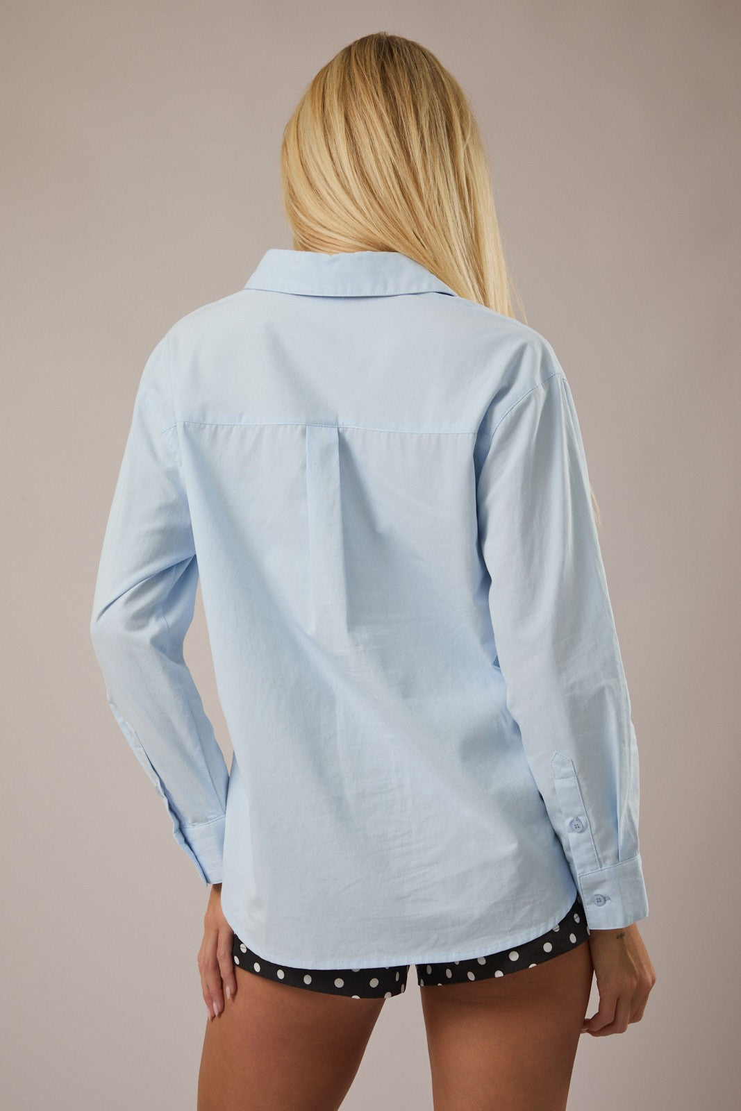 Lily Light Blue Button Down