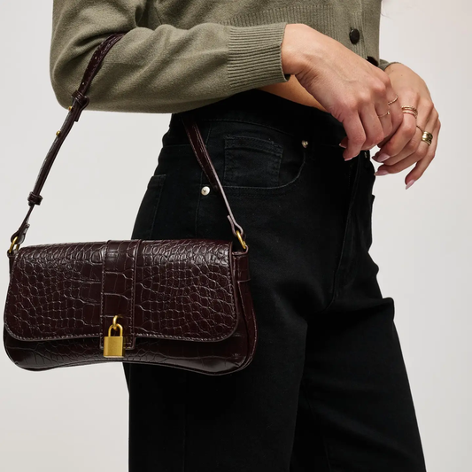 Marsilee Shoulder Bag Chocolate