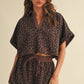 Kate Leopard Short Sleeve Set