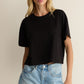 Z SUPPLY SWAY TEXTURED CROPPED TEE
