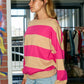 Briar Striped Cut Out Top