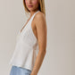 Sammie White Halter Top