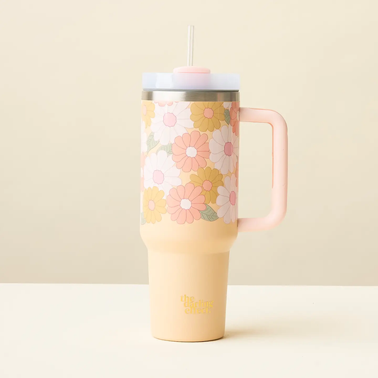 Tumbler-Daisy Craze Peach