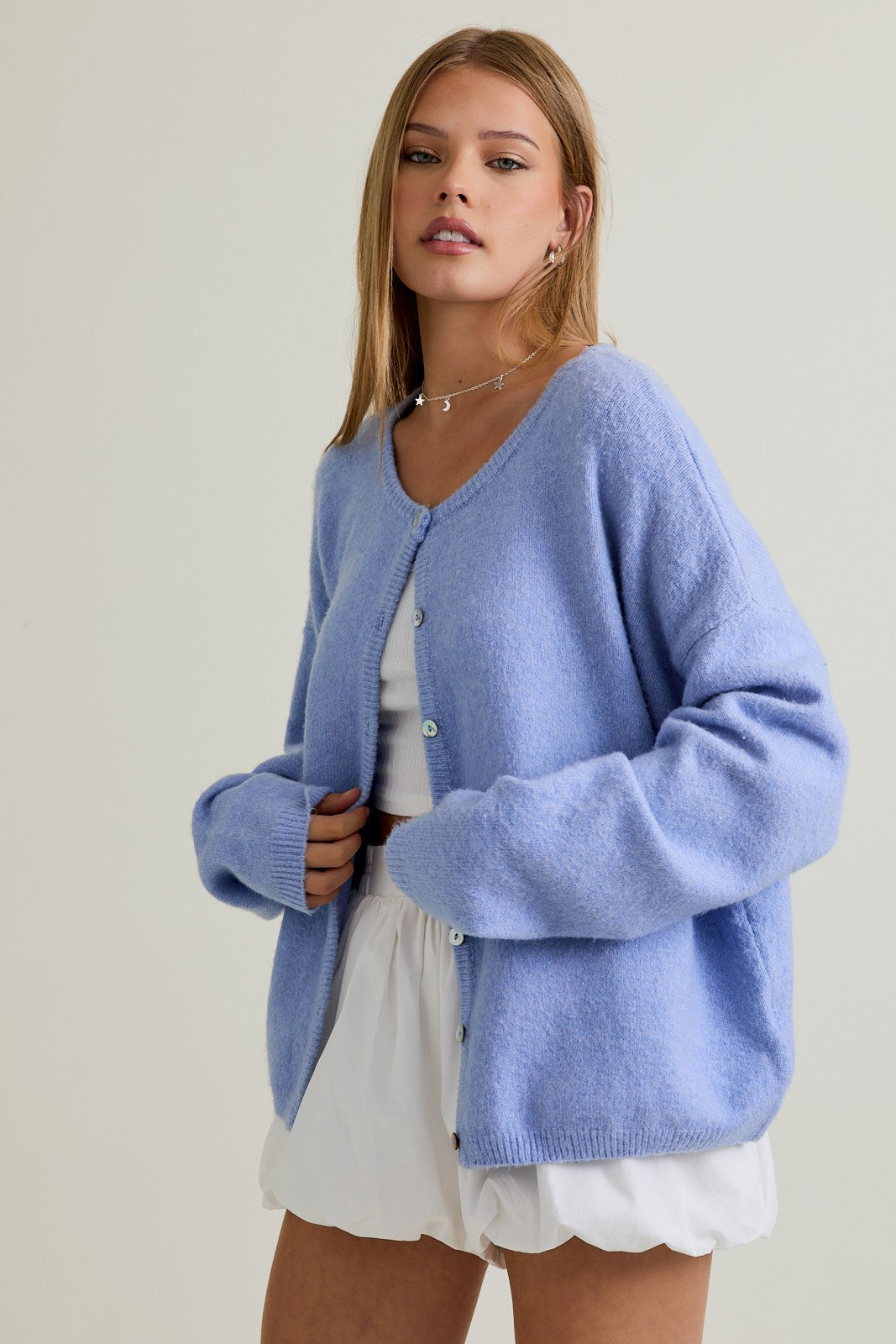 Lily Blue Cardigan