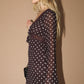 Bella Brown Polka Dot Dress