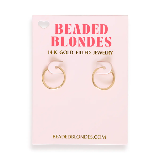 Ella Gold Endless Hoop