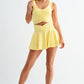 Ruche Active Set Skirt Yellow Gold