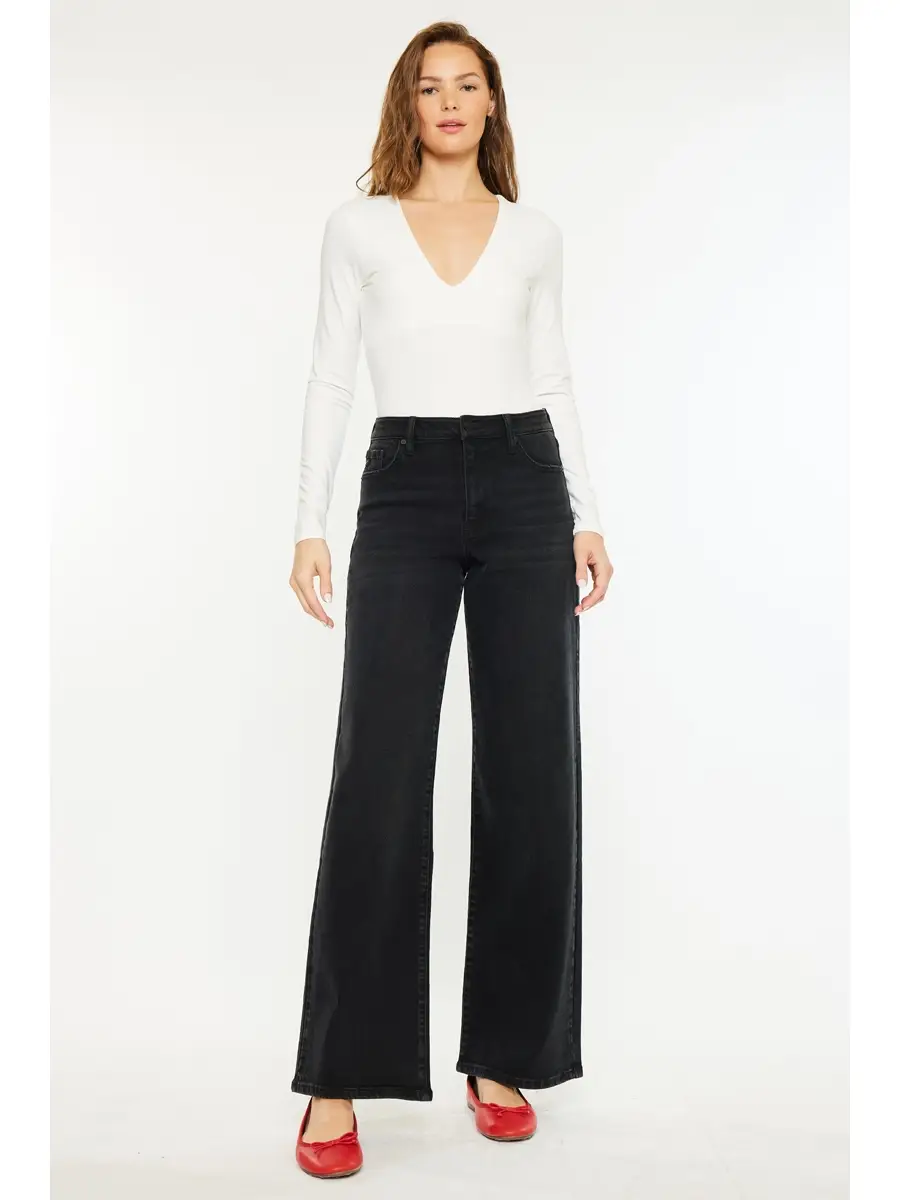 Kancan Black High Rise Jeans