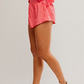 Free People Movement Capre Diem Shorts Hibiscus