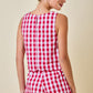 Deb Gingham Set Top