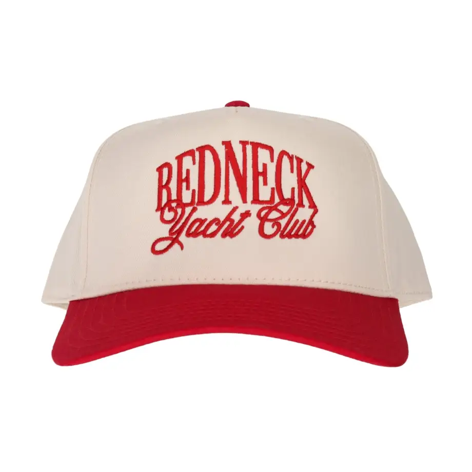 Red Neck Yacht Club Embroidered Trucker Hat