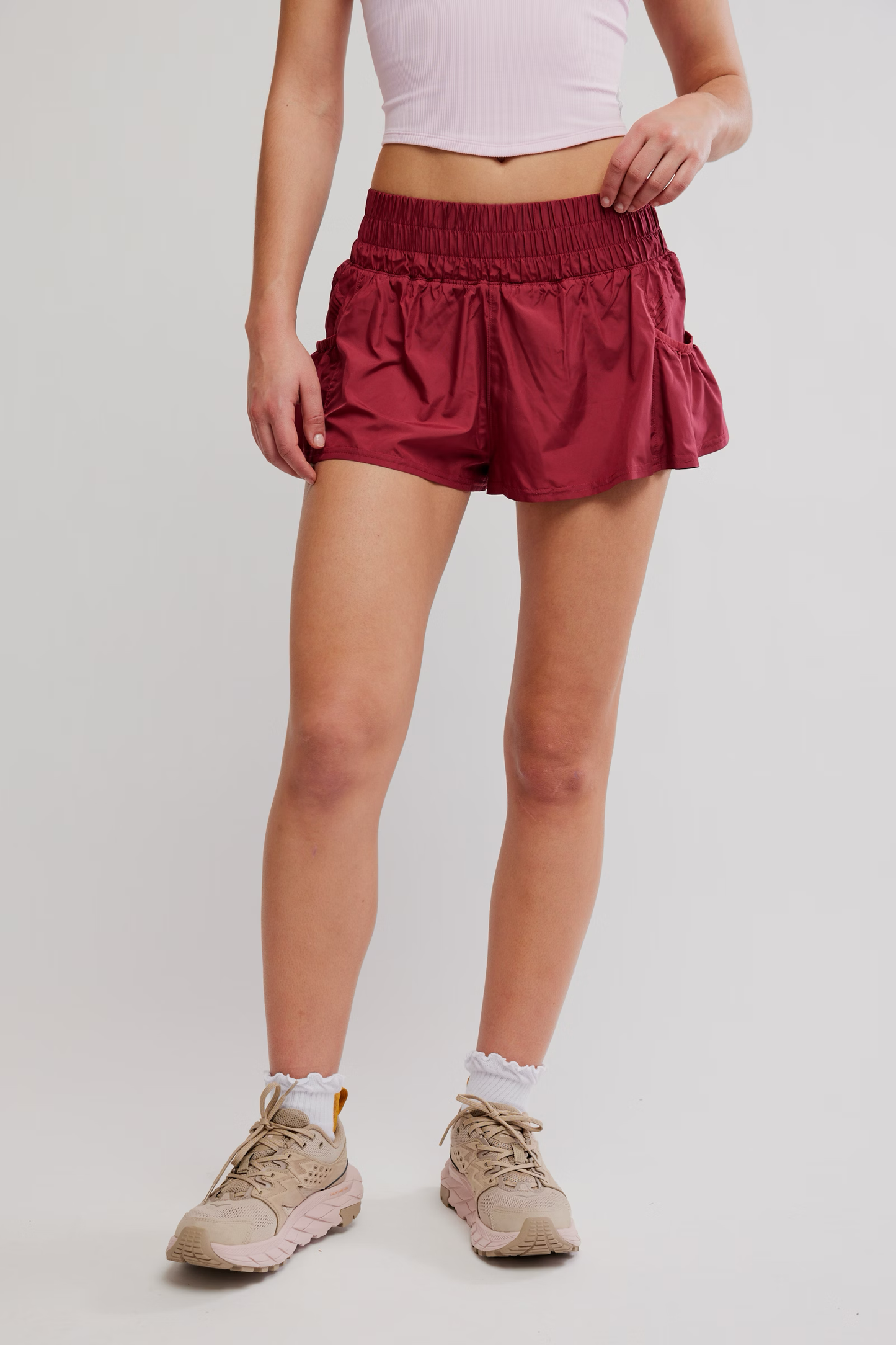 FP Movement GET YOUR FLIRT ON SHORT / BRICK