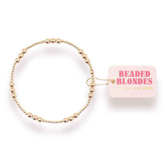 Ily Bracelet in Gold Standard 6.75 inch