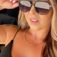 DAX Briggs black gradient sunglasses