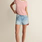Junie Striped Tee Lychee