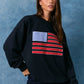 Landry Navy Flag Top