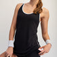 Butter Soft Court Skortsie Black