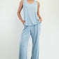 Modal Sleevelss tank blue