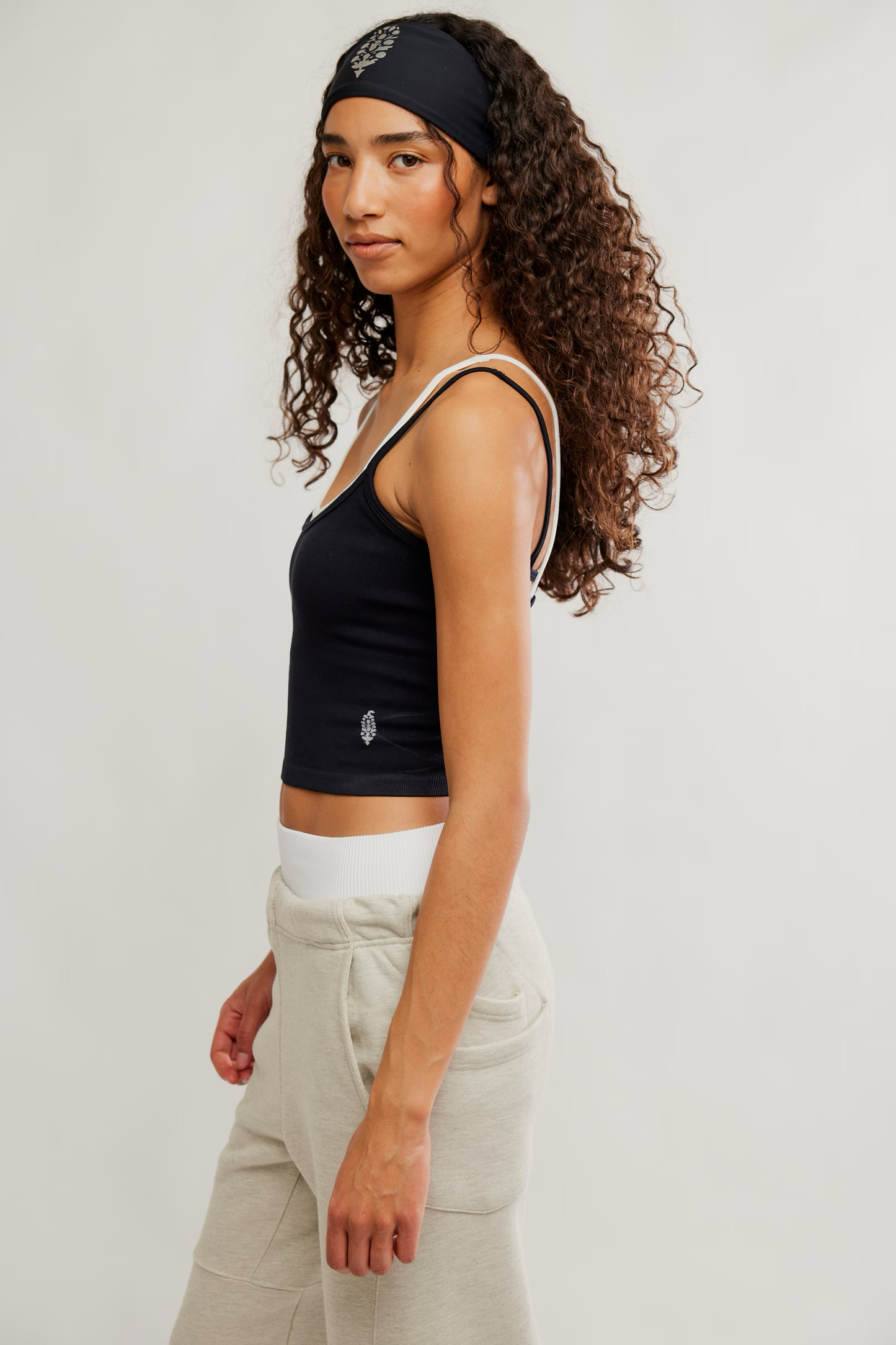 FP Movement ALL CLEAR COASTLINE CAMI / BLACK COMBO