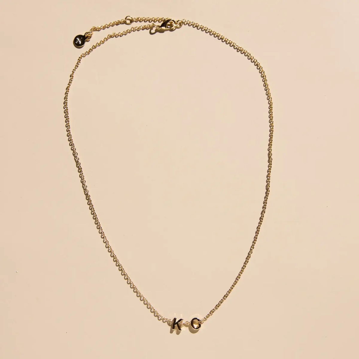 KC Initial Necklace