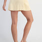 Mineral Wash Side Pocket Skort Lemonilla
