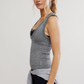 BITTERSWEET RIB ESSENTIAL / HEATHER GREY