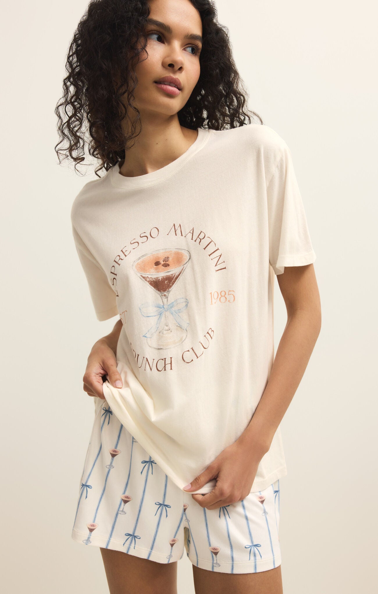 Z SUPPLY ESPRESSO MARTINI BOYFRIEND TEE