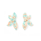 Fern Statement Earrings Mint