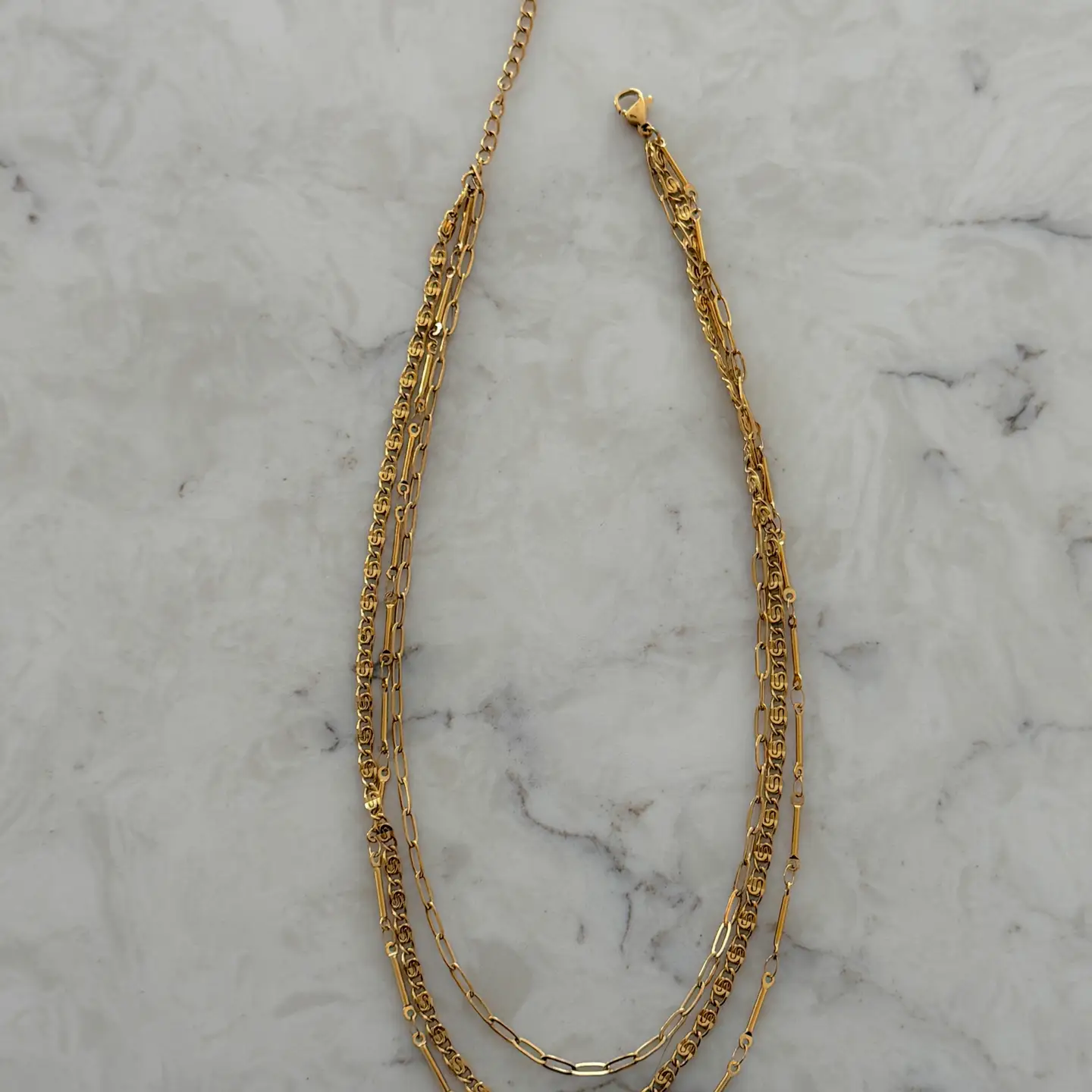 Triple Layered Necklace