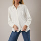 Sally White Button Down