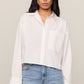 Z SUPPPLY Favorite Button Up Top White