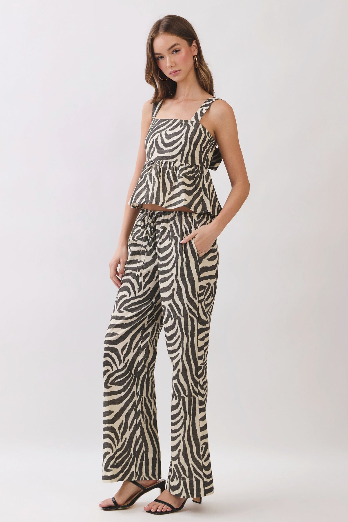 Tina Zebra Set Top