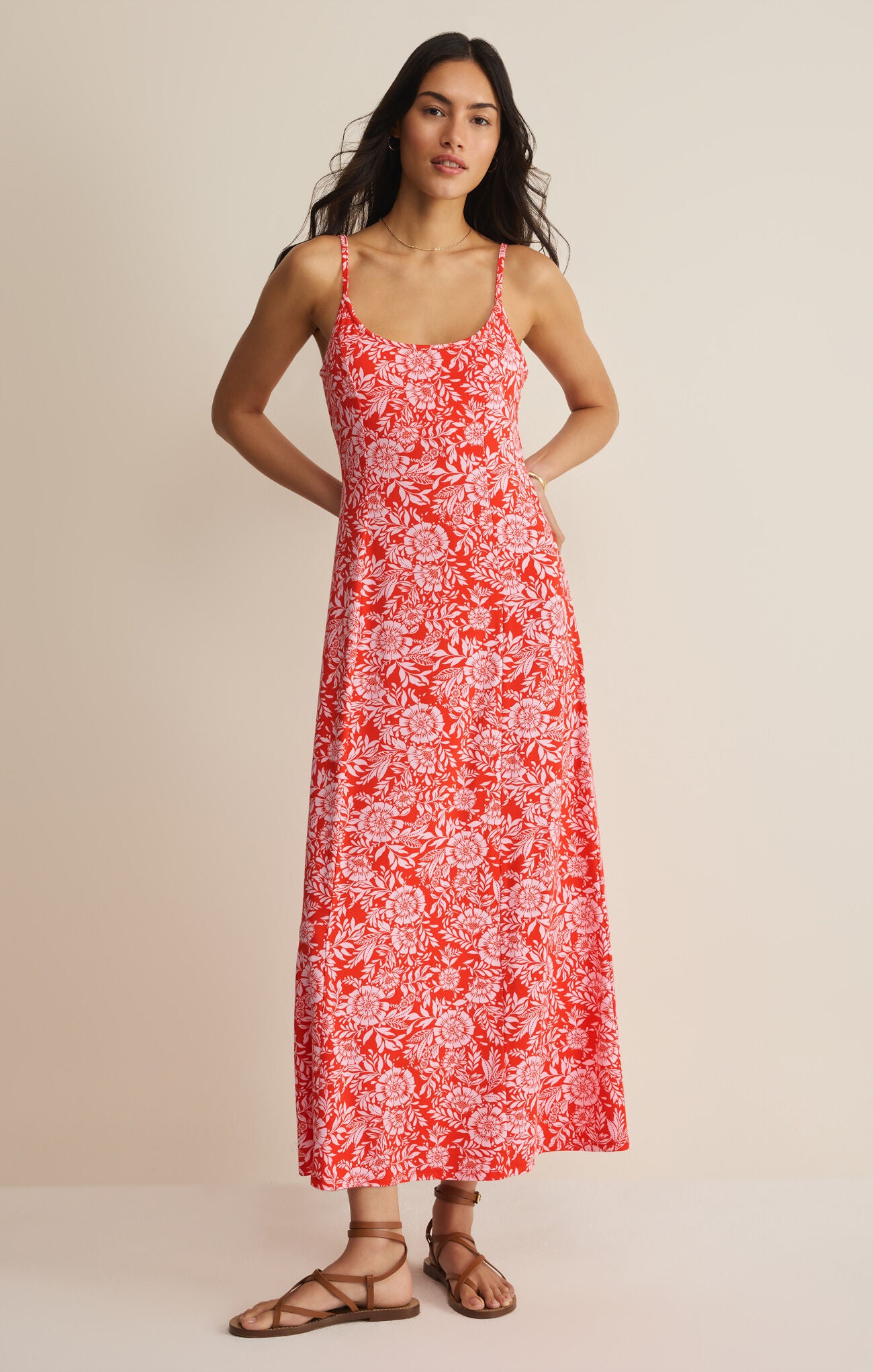 Z SUPPLY Charisma Ona Floral Midi Dress