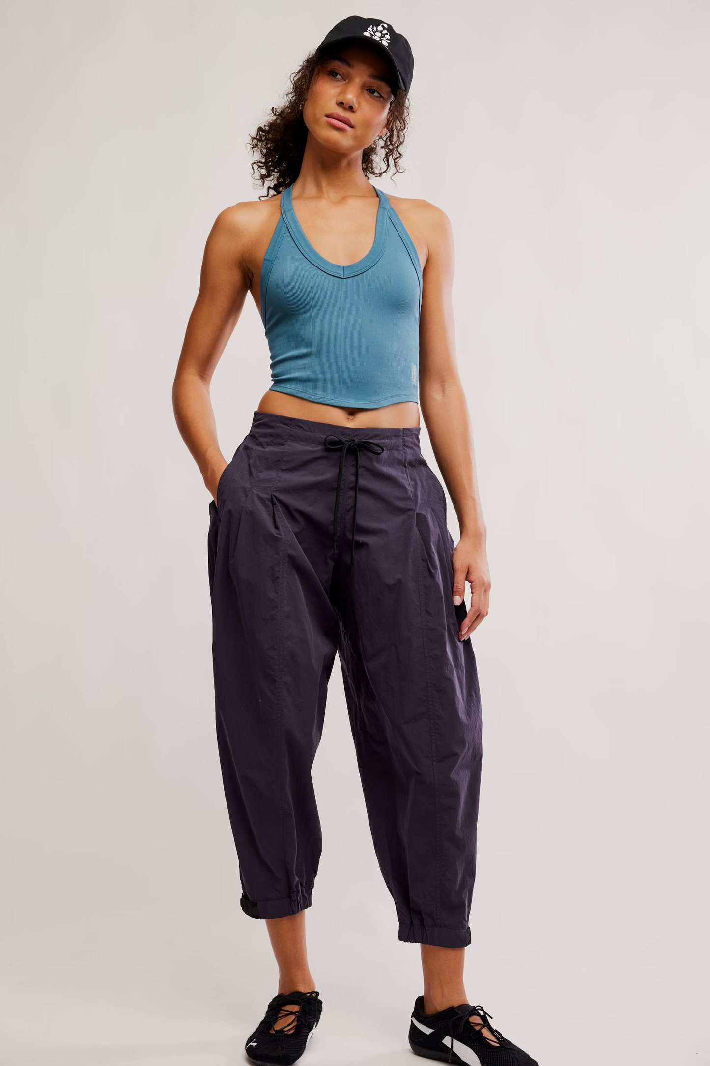 FP Movement ALL CLEAR V NECK CAMI / RIPTIDE