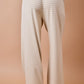 Daphne Tan Striped Pants