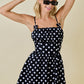 Diana Black Polka Dot Dress