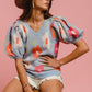 Bailey lt blue top