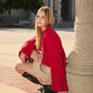 Luna Red Sweater